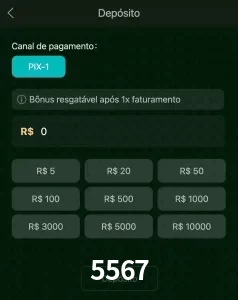 deposits 5567